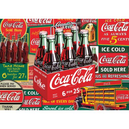 Puzzle Schmidt Botellines de Coca Cola de 1000 Piezas