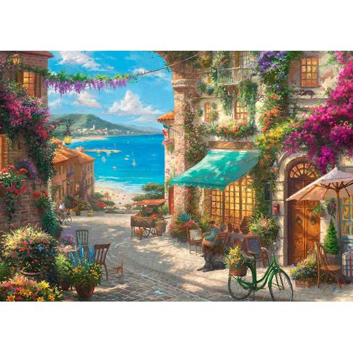 Puzzle Schmidt Café Riviera de 1000 Piezas