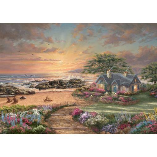 Puzzle Schmidt Casa de Campo junto al Mar de 1000 Piezas