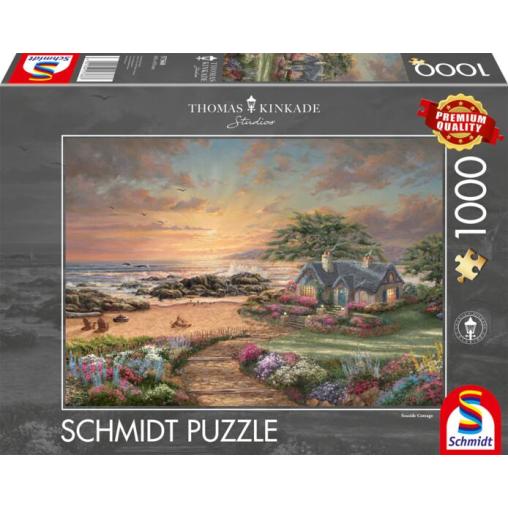 Puzzle Schmidt Casa de Campo junto al Mar de 1000 Piezas