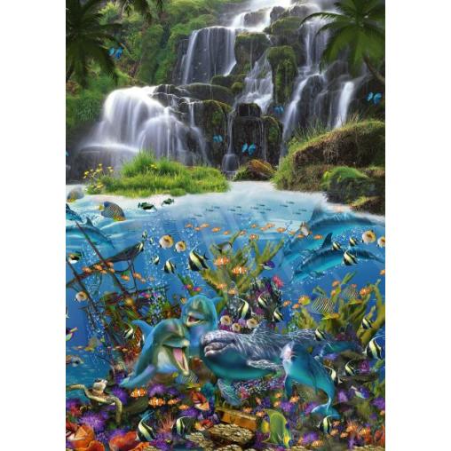 Puzzle Schmidt Cascada de 1000 Piezas