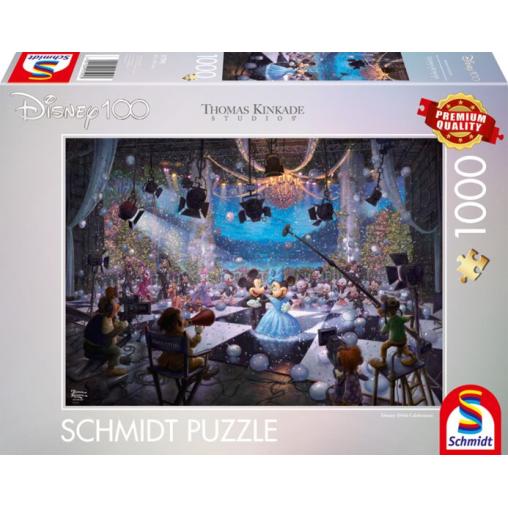 Puzzle Schmidt Celebración 100 Años de Disney de 1000 Piezas