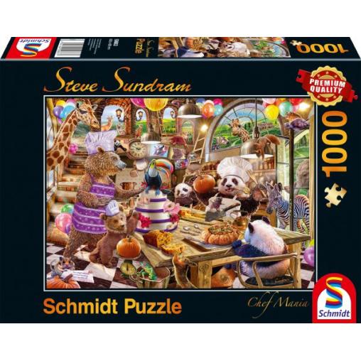 Puzzle Schmidt Chef Mania de 1000 Piezas