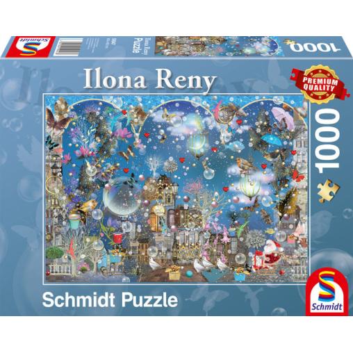 Puzzle Schmidt Cielo Azul de Navidad de 1000 Piezas