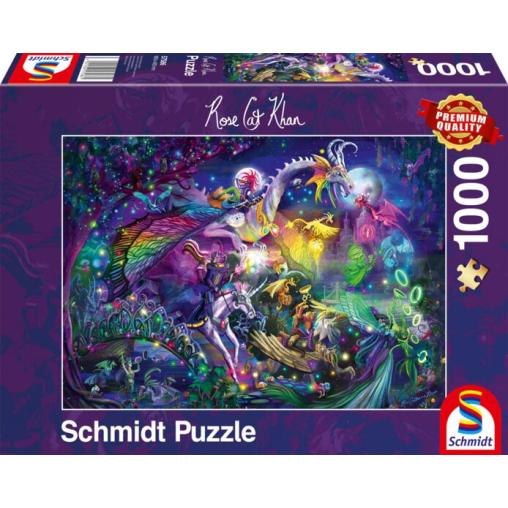 Puzzle Schmidt Circo de la Noche de Verano de 1000 Piezas