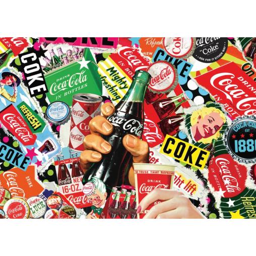 Puzzle Schmidt Coleccionables de Coca Cola de 1000 Pzs