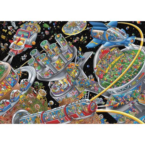 Puzzle Schmidt Colonia Espacial de 1000 Piezas