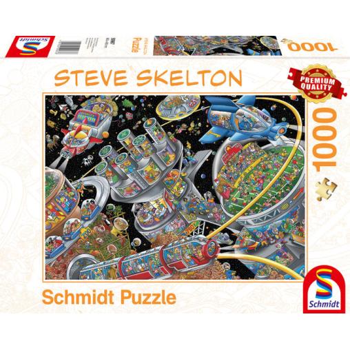 Puzzle Schmidt Colonia Espacial de 1000 Piezas