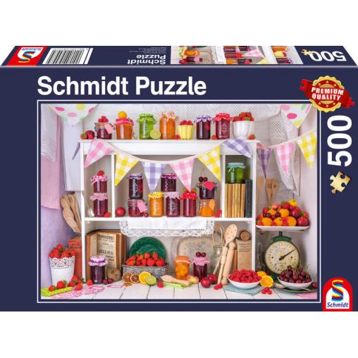 Puzzle Schmidt Confituras y Mermeladas de 500 Piezas