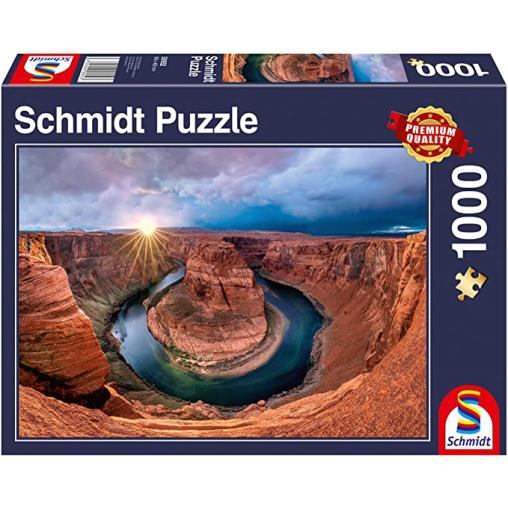 Puzzle Schmidt Curva de la Herradura, Glen Canyon de 1000 Pzs