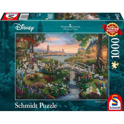 Puzzle Schmidt Disney 101 Dálmatas de 1000 Piezas