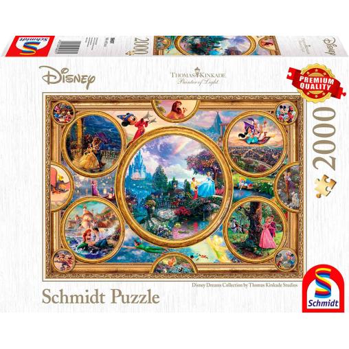 Puzzle Schmidt Disney Dreams de 2000 Piezas