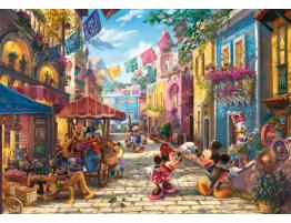 Puzzle Schmidt Disney Mickey y Minnie en México de 6000 Piezas