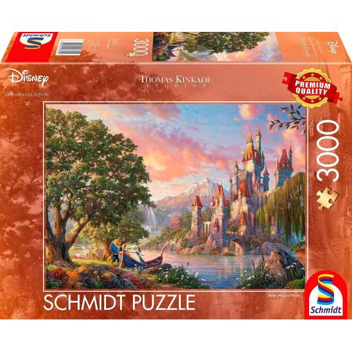 Puzzle Schmidt Disney Mundo Mágico de Bella de 3000 Piezas