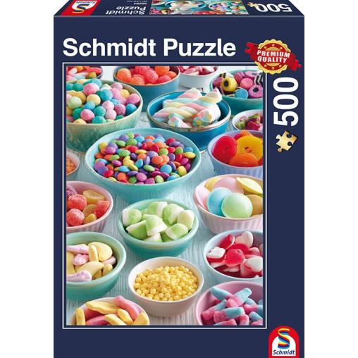 Puzzle Schmidt Dulces Tentaciones de 500 Piezas