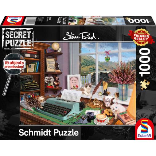 Puzzle Schmidt En el Escritorio - Secret Puzzles de 1000 Pzs