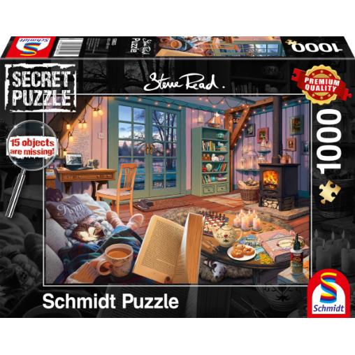 Puzzle Schmidt  En La Casa Vacacional - Secret Puzzles de 1000