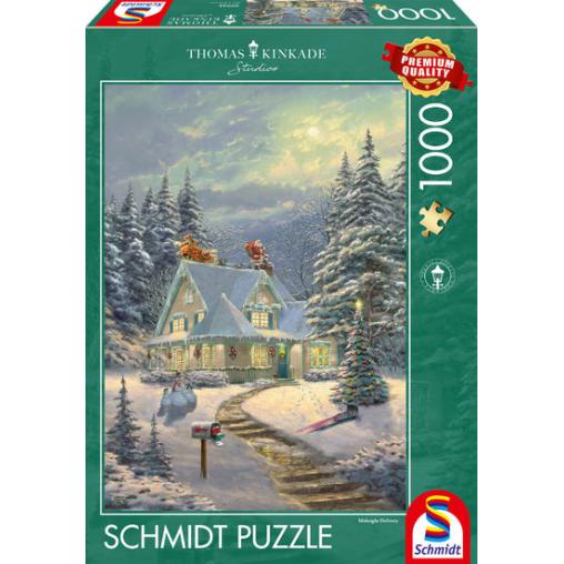 Puzzle Schmidt En Nochebuena de 1000 Piezas