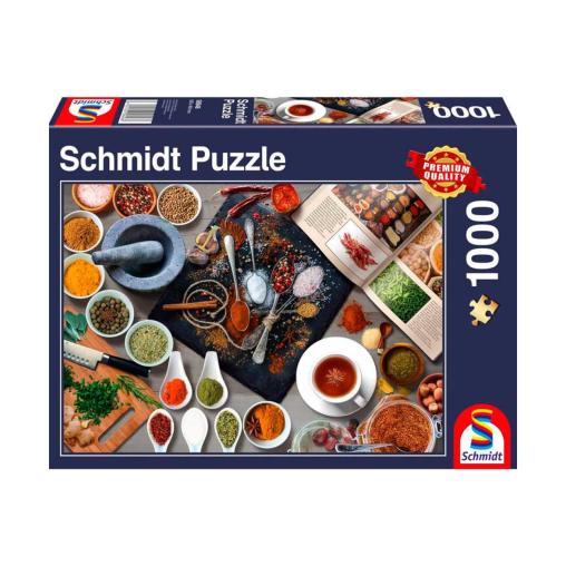 Puzzle Schmidt Especias de 1000 Piezas