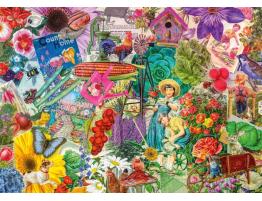 Puzzle Schmidt Feliz Jardinería de 1000 Pzs