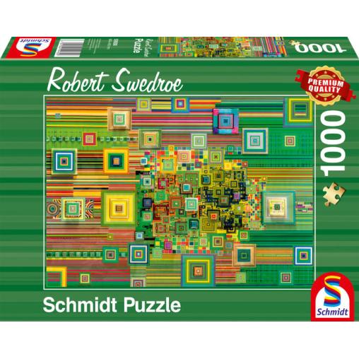 Puzzle Schmidt Flashdrive Verde de 1000 Piezas