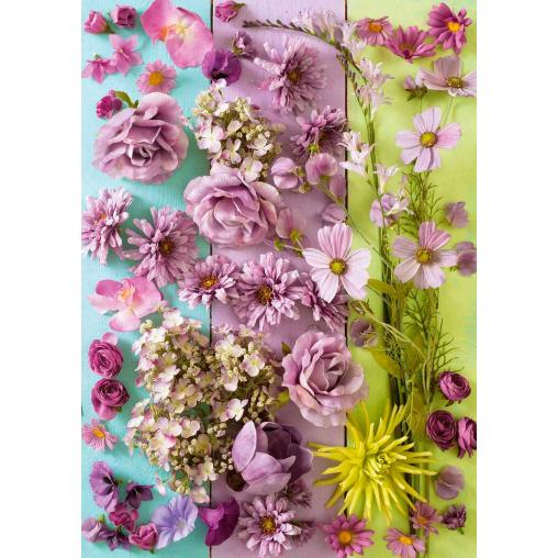 Puzzle Schmidt Flores Violetas de 1000 Piezas