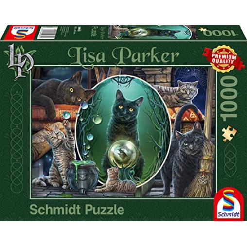 Puzzle Schmidt Gatos Mágicos de 1000 Piezas