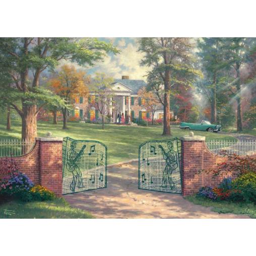 Puzzle Schmidt Graceland, 50 Aniversario de 1000 Piezas