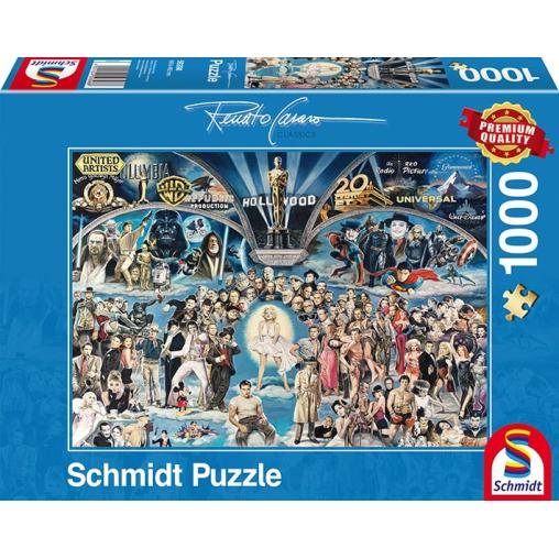 Puzzle Schmidt Hollywood de 1000 Piezas