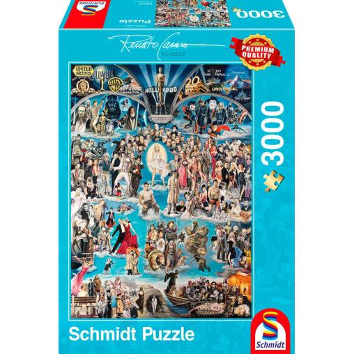 Puzzle Schmidt HollyWood de 3000 Piezas