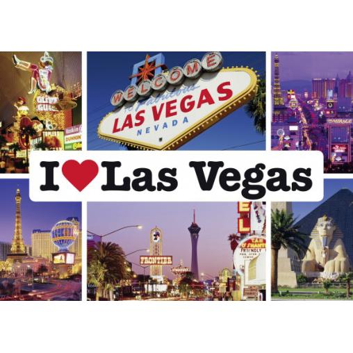 Schmidt J'aime Las Vegas Puzzle 1000 pièces