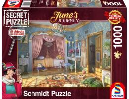 Puzzle Schmidt June's Journey Dormitorio de June de 1000 Pzs