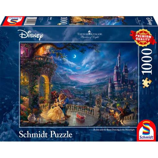 Puzzle Schmidt Disney La Bella y la Bestia de 1000 Piezas