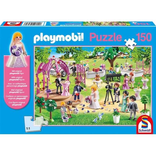 Puzzle Schmidt La Boda de Playmobil 150 Piezas