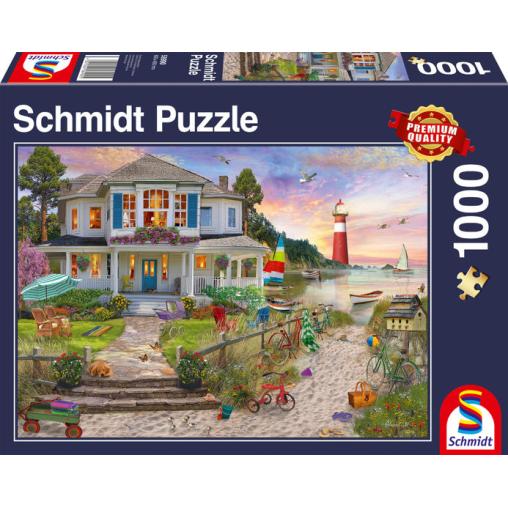 Puzzle Schmidt La Casa de la Playa de 1000 Piezas