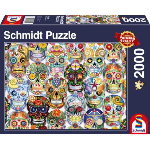 Puzzle Schmidt La Catrina de 2000 Piezas