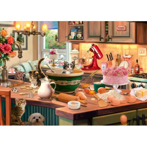 Puzzle Schmidt  La Mesa de la Cocina - Secret Puzzles de 1000 P