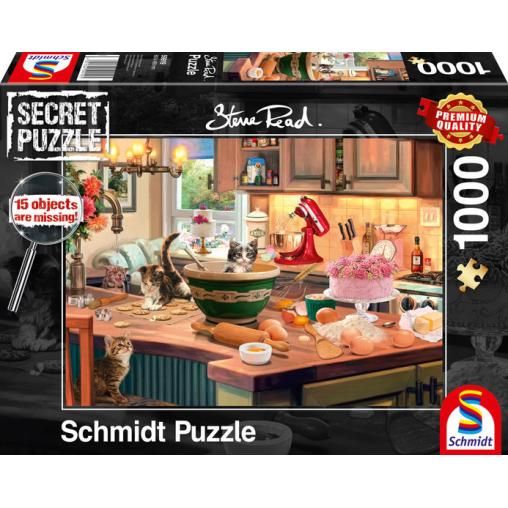 Puzzle Schmidt  La Mesa de la Cocina - Secret Puzzles de 1000 P