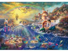 Puzzle Schmidt Disney La Sirenita, Ariel de 1000 Piezas