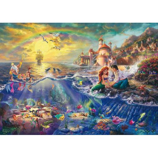 Puzzle Schmidt Disney La Sirenita, Ariel de 1000 Piezas