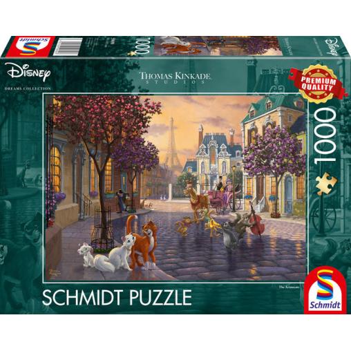 Puzzle Schmidt Los Aristogatos de 1000 Piezas