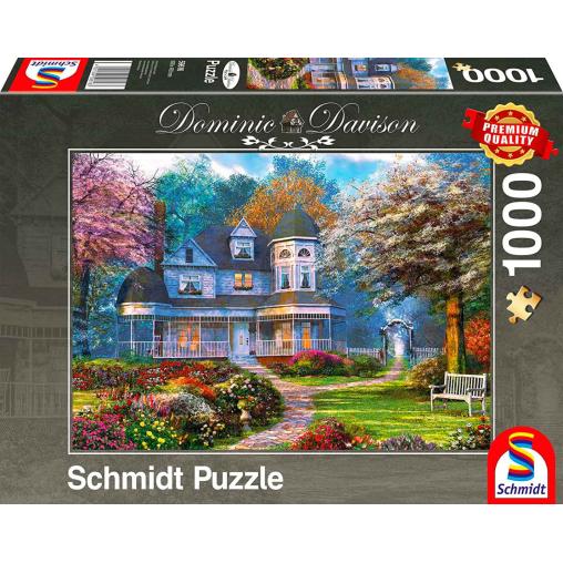 Puzzle Schmidt Mansión Victoriana de 1000 Piezas