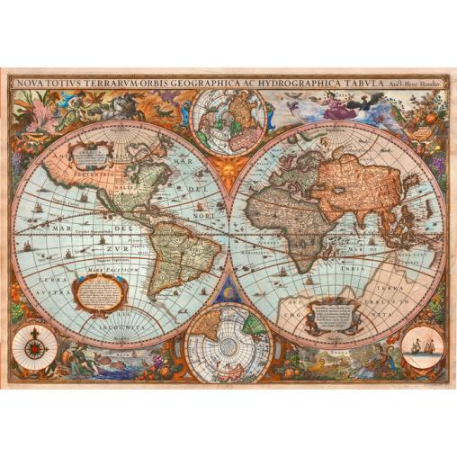 Puzzle Schmidt Mapa Antiguo de 3000 Piezas