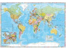 Puzzle Schmidt Mapa del Mundo de 1500 Piezas