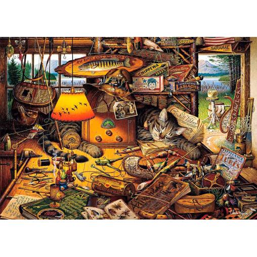 Puzzle Schmidt Max en las Montañas Adirondacks de 1000 Piezas