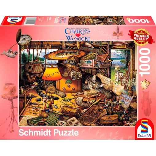 Puzzle Schmidt Max en las Montañas Adirondacks de 1000 Piezas