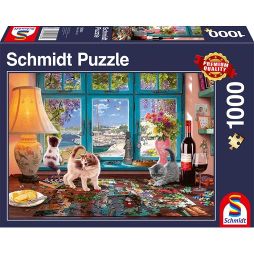 Puzzle Schmidt Mesa para hacer Puzzles de 1000 Piezas