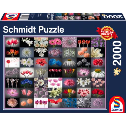 Schmidt Mix Fleurs Puzzle 2000 pièces