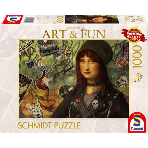 Puzzle Schmidt Mona Lisa 2024 de 1000 Piezas