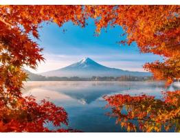 Puzzle Schmidt Monte Fuji en Otoño de 1000 Piezas